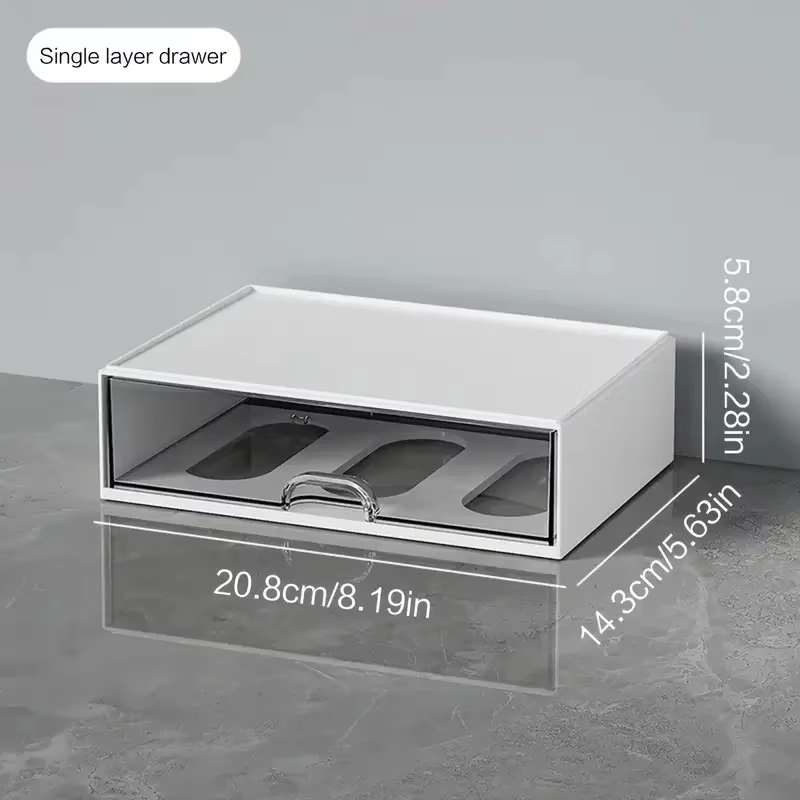 Boîte de rangement à tiroirs combinés de bureau, organisateur de bureau, cloison raisonnable, access