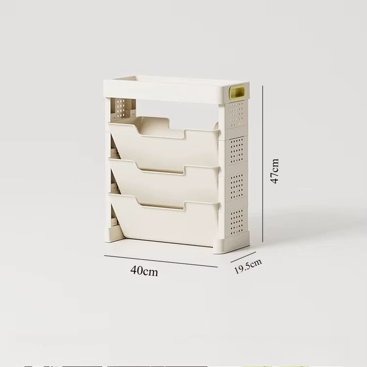 Petite bibliothèque à côté du bureau avec roulettes, pour dortoir d'étudiant Mobile, livres pour enf
