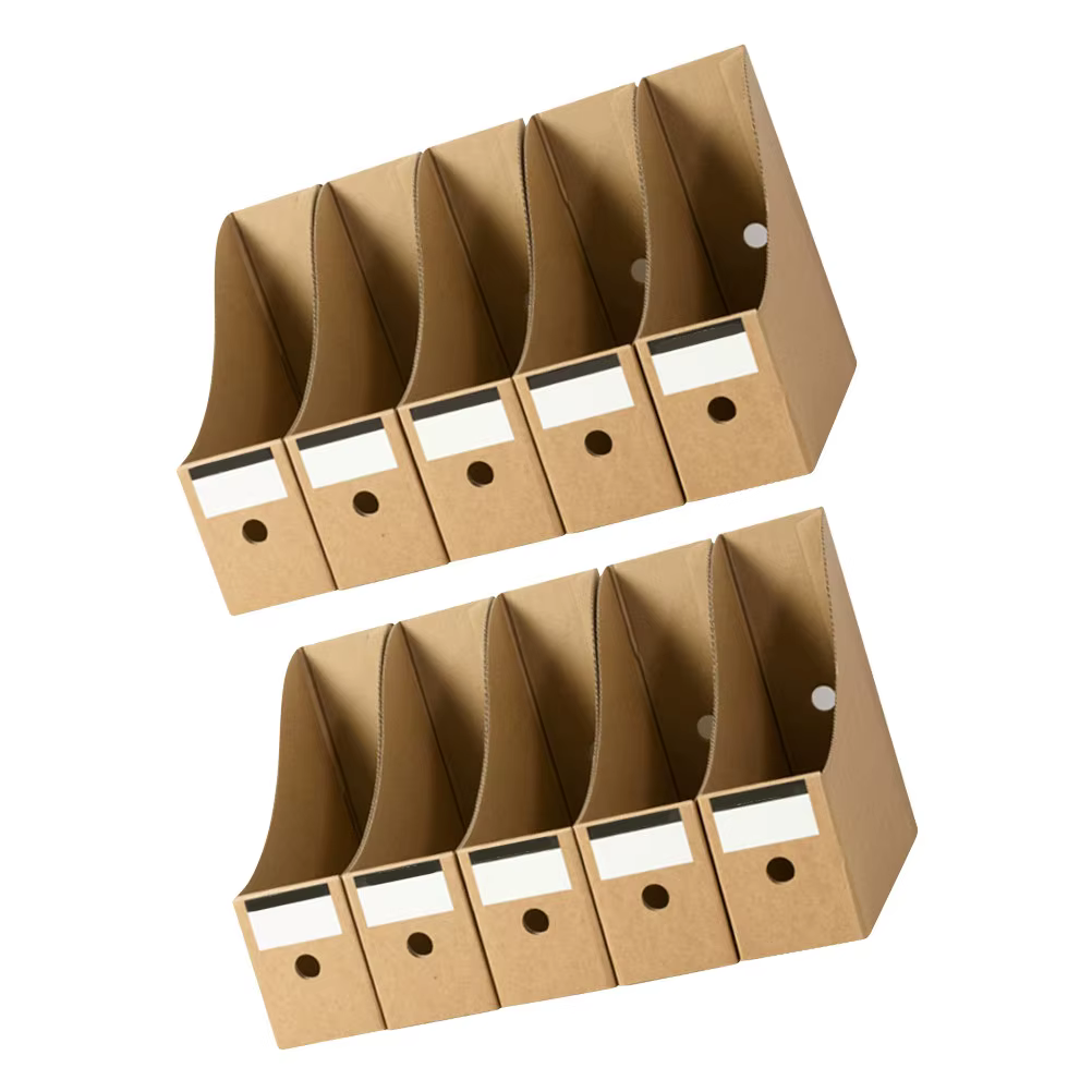 Boîtes de rangement de fichiers, organisateur de fichiers de bureau, supports de documents de bureau