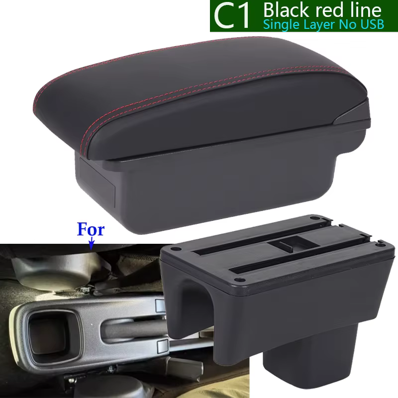 Boîte d'accoudoir de voiture pour SUZUKI Swift, boîte de rangement automatique, rehaussement rapide 