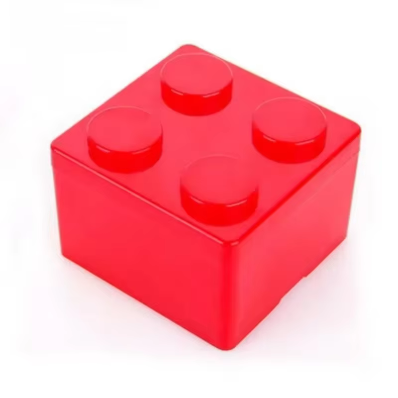 Boîte de rangement empilable pour blocs de construction, 1 pièce, boîte de rangement pour papeterie 