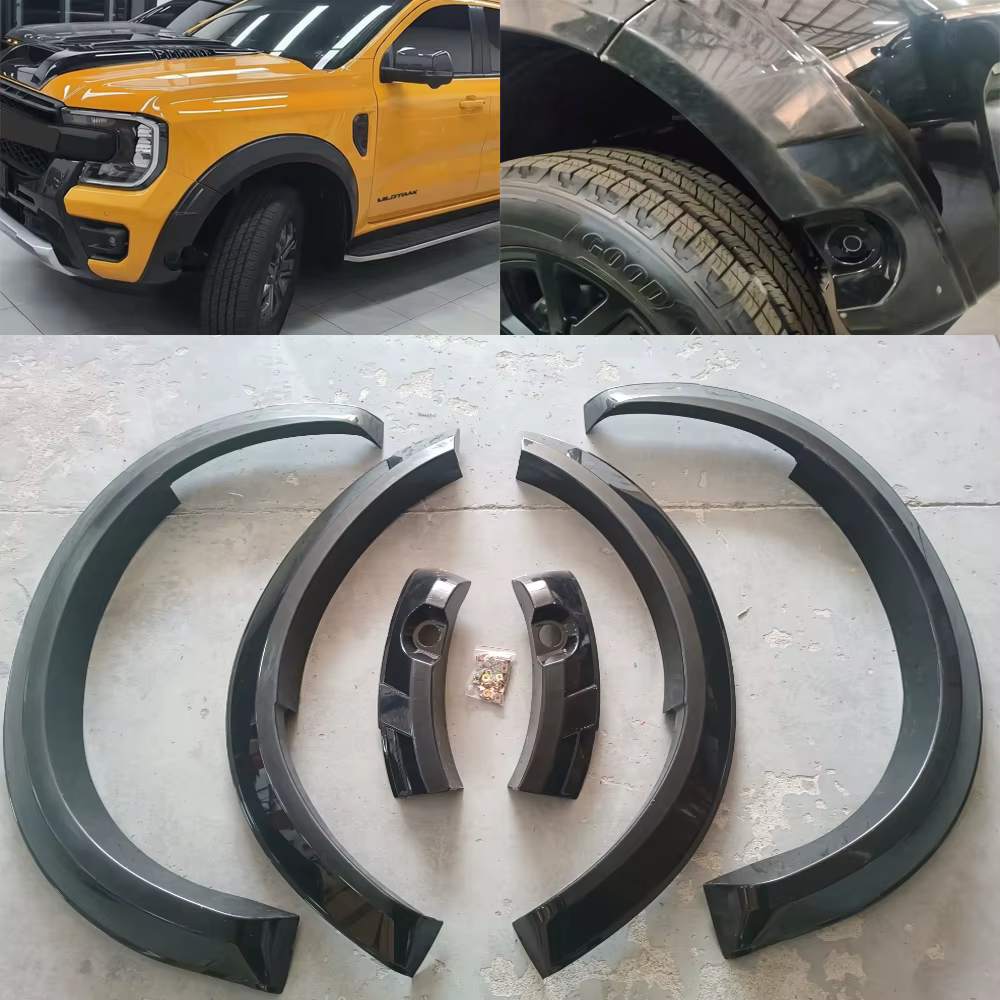 Élargisseurs d'ailes de 5 pouces pour Ford Ranger Next Gen T9 2023-2026 Wildtrak Sport Limited Tremo