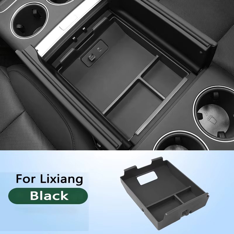 Boîte de rangement pour accoudoir de voiture, 2022, 2023, Li vexiang L9 2024, principal, contrôle ce
