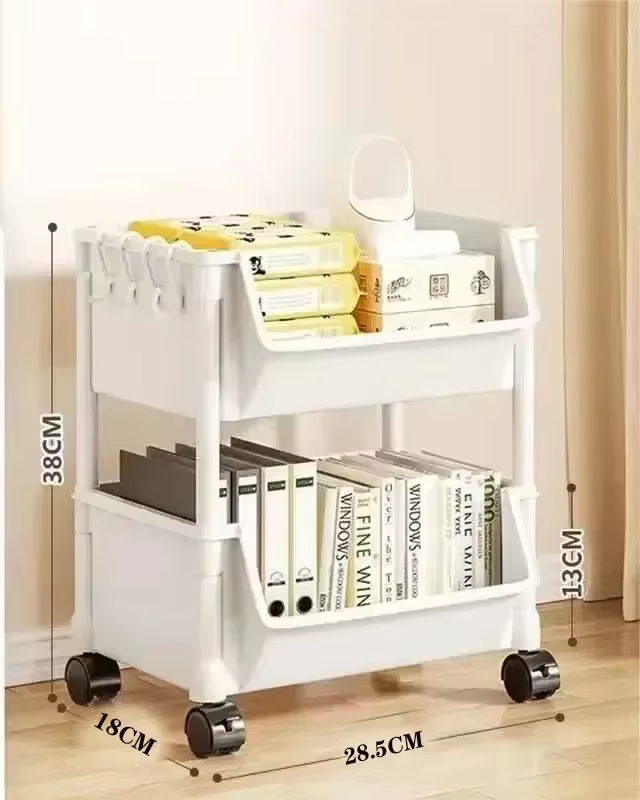 Chariot bibliothèque cuisine étagère de rangement coin cuisine fente étroite rangement salon armoire