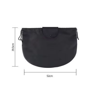 Sac de rangement portable pour casque intégral/demi-visage de moto, étui de transport en poudre, sac
