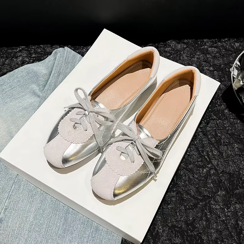 Chaussures simples d'été pour femmes, nouvelles chaussures Muller à tête ronde de couleurs assorties