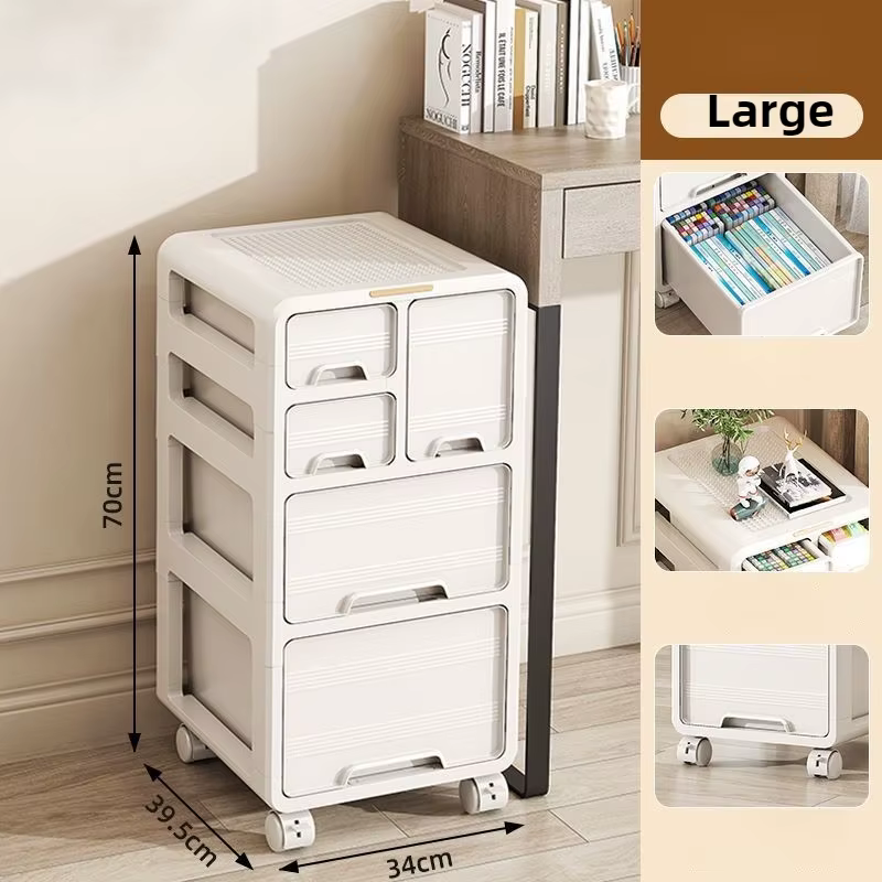 Armoire de rangement sous le bureau, tiroir amovible, organisateur de fichiers de salon, organisateu