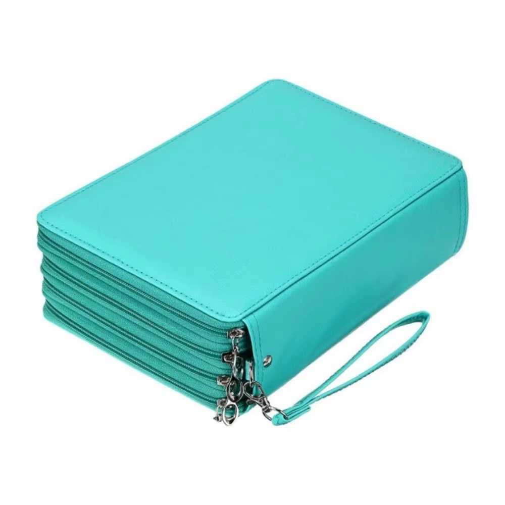 Sac de rangement pour crayons de couleur, 200 trous, 5 couches, Portable, grande capacité, support é