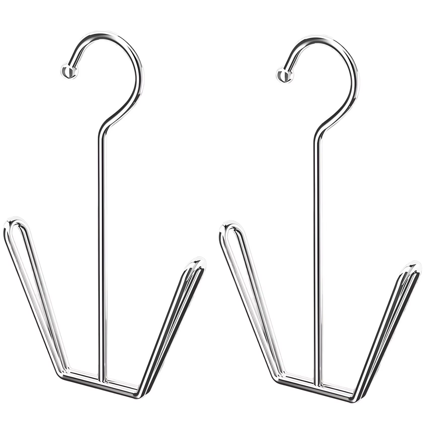 2 pièces ​ Étagère à chaussures en acier inoxydable, support de séchage suspendu, organisateur de sa