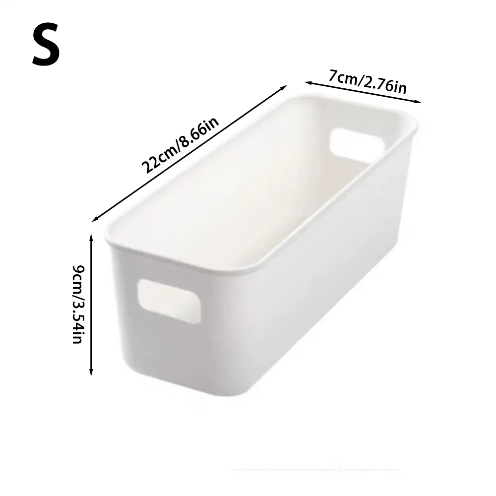 Boîte de rangement de bureau empilable Durable, grande capacité, organisateur de cuisine sans couver