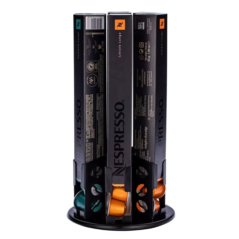 Support de rangement et de présentation pour 60 capsules Nespresso OriginalLine – Distributeur de ca