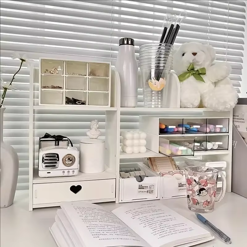 Organisateur de papeterie Double couche