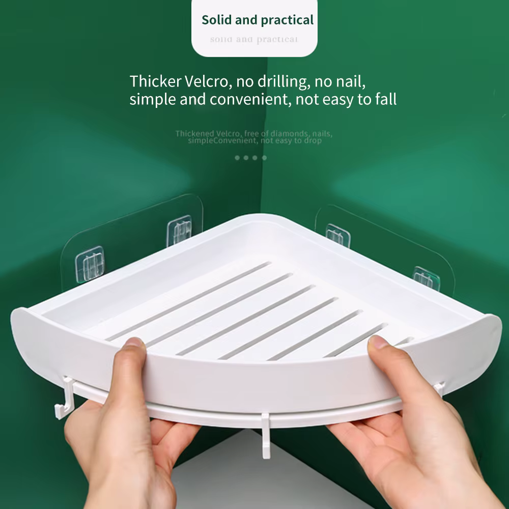 Étagère d'angle en plastique