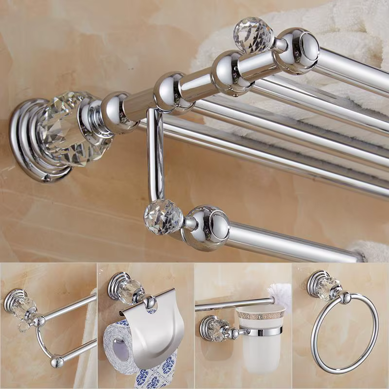 Étagère de douche en laiton