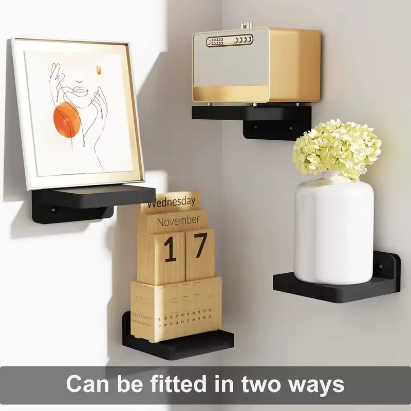 Paquet de 4 petites étagères flottantes pour mur