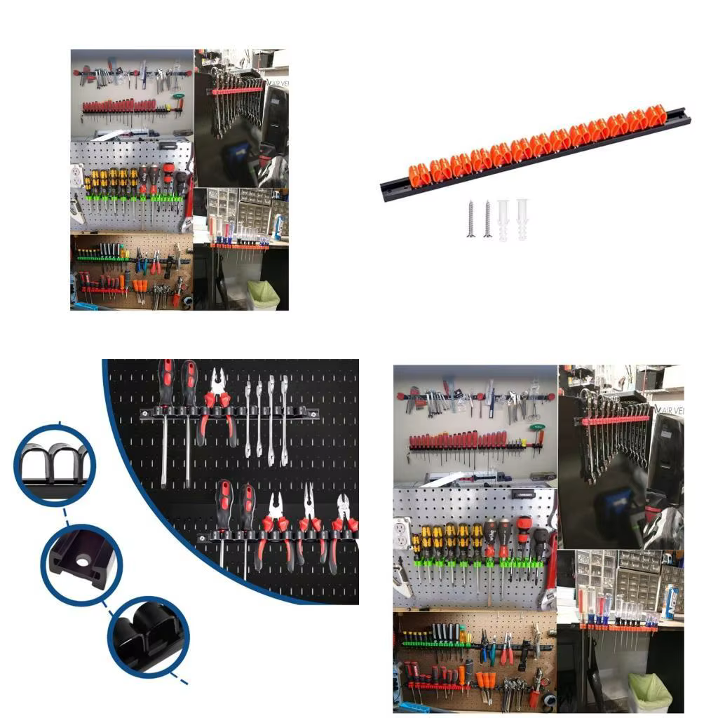 E8BD Organisateur tournevis solution stockage pratique pour les salles d'outils à domicile accédez facilement vos