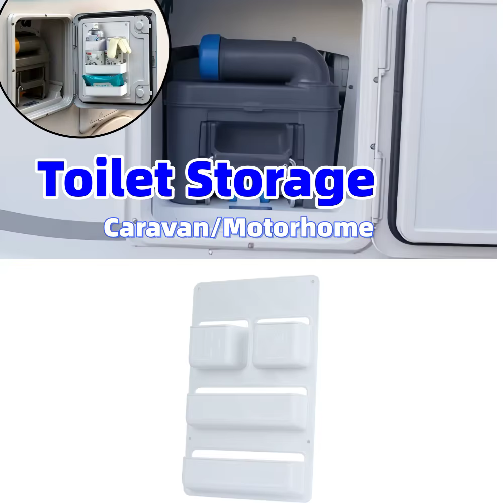 Compartiment de rangement pour toilettes de camping-car