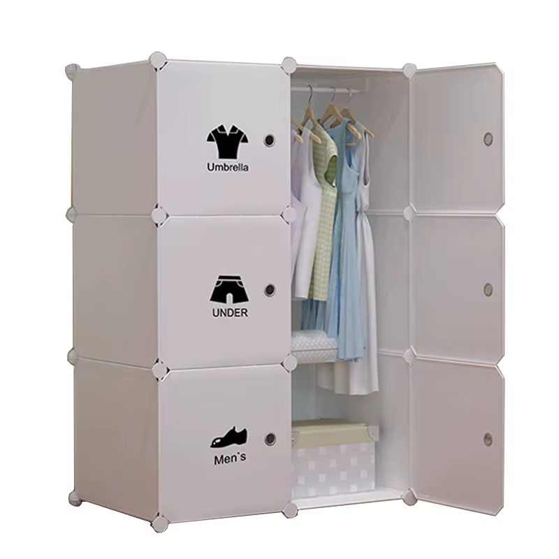 Armoire Portable Moderne en Plastique