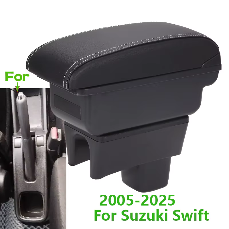Boîte d'accoudoir de voiture pour Suzuki Swift