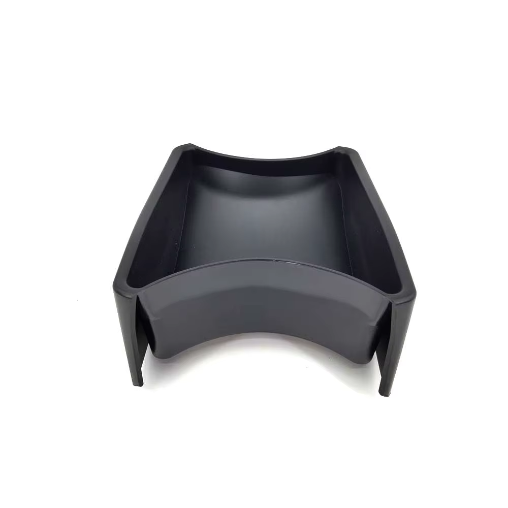 Organisateur de boîte de rangement de Console avant de frein à main de voiture pour Fiat 500 2011-2015 noir