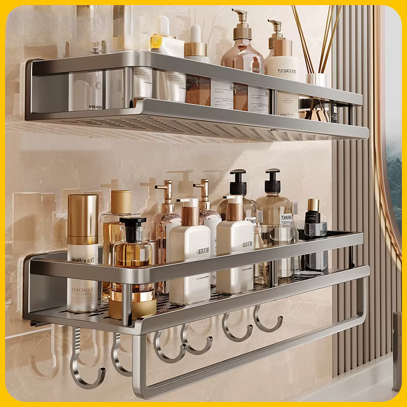 Support de Rangement Mural pour Toilettes