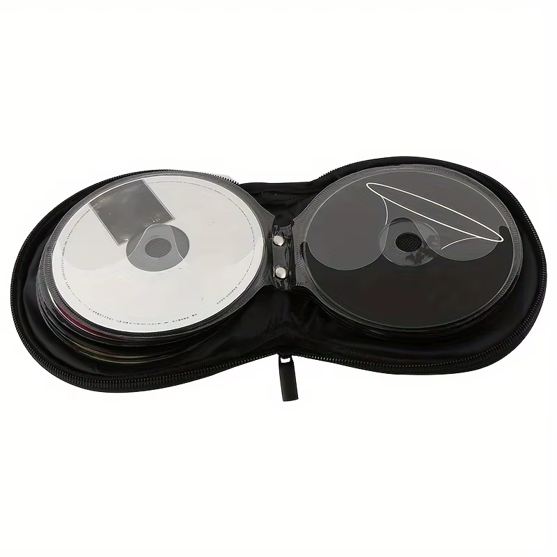 Étui à CD portable, support rond pour 20 CD