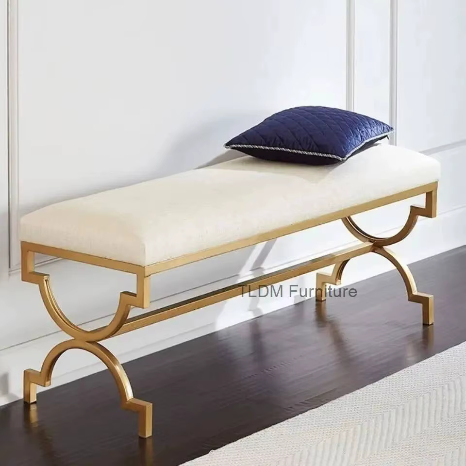 Banc à chaussures de porte nordique