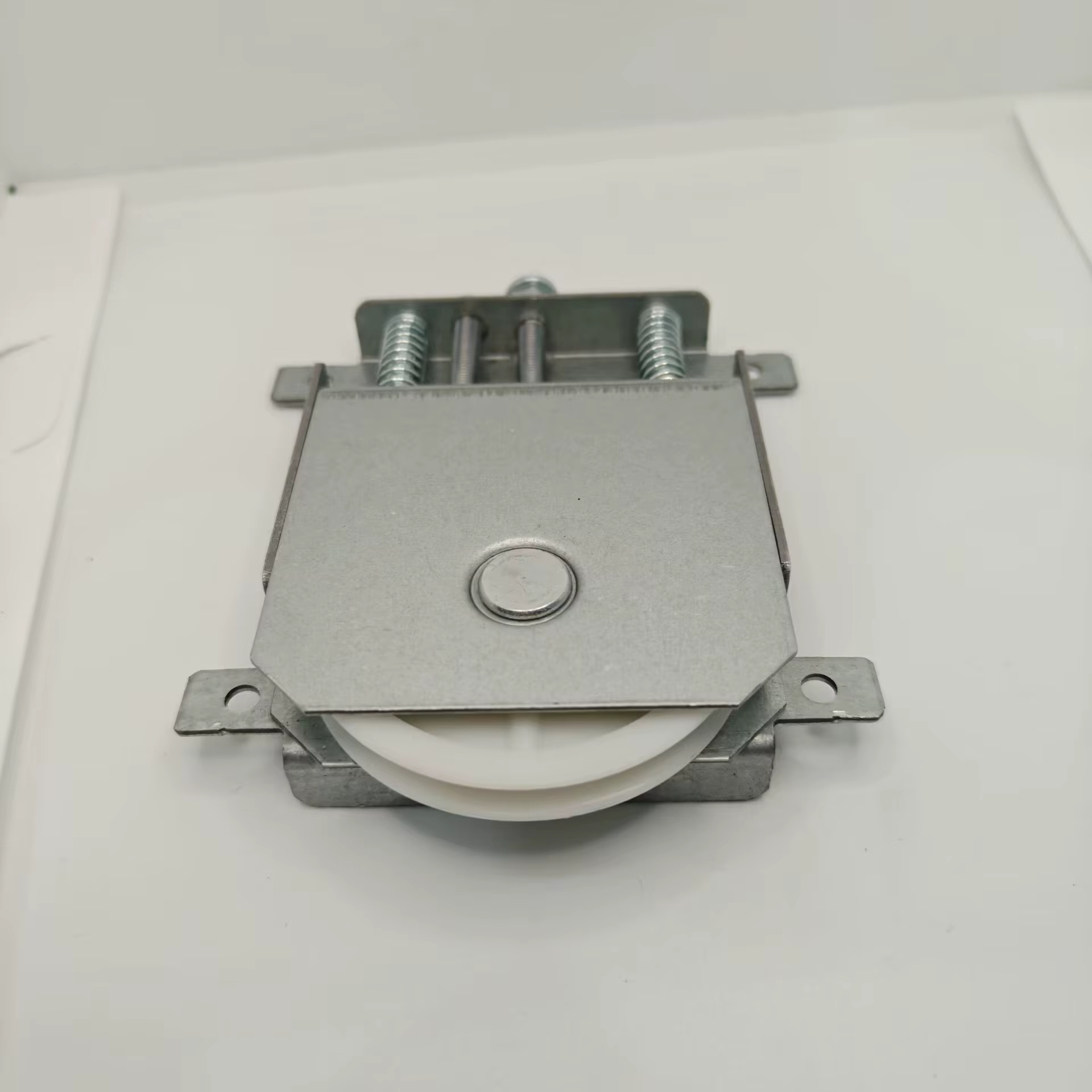 1 pièce Rouleau concave/convexe robuste en métal pour porte coulissante d'armoire