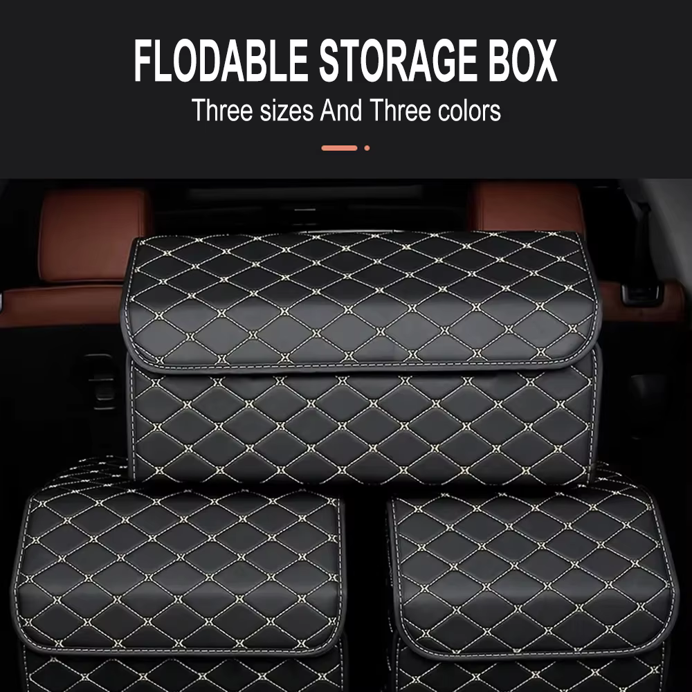 Boîte de rangement pour coffre de voiture