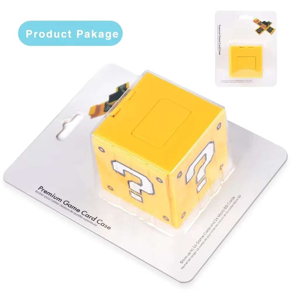 Boîte de Cube de cartes de jeu pliable à 16 emplacements
