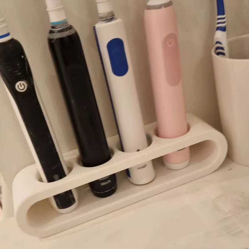 Support pour brosse à dents électrique - Peut contenir 4 brosses