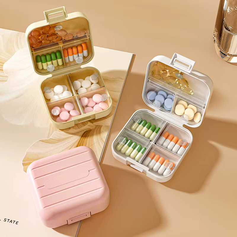 Boîte à médicaments portable mini