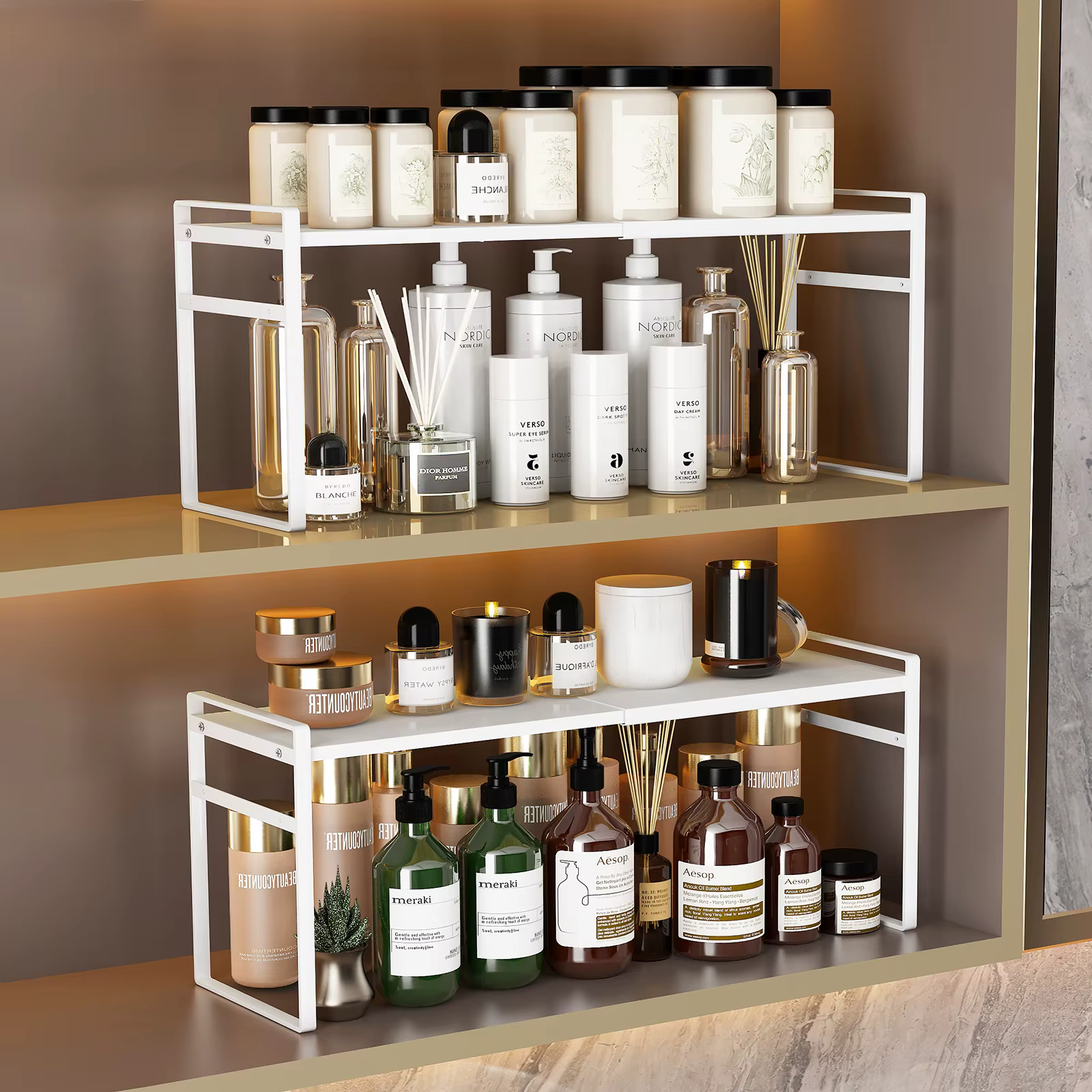 Boîte de rangement pour armoire à miroir de salle de bain