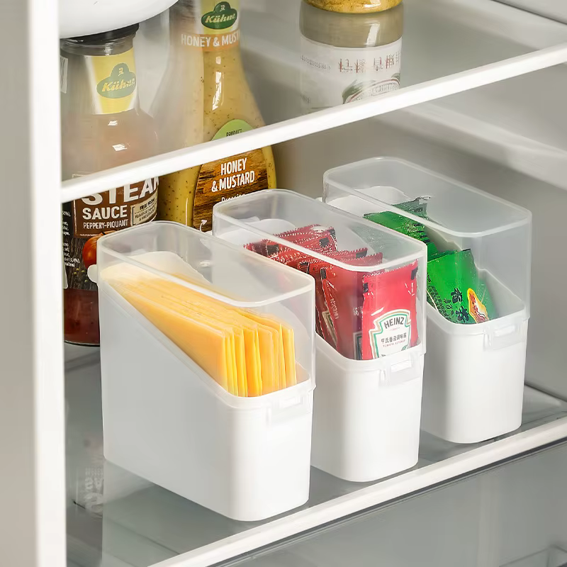 Houseeker-Boîte de rangement transparente pour sachets de thé