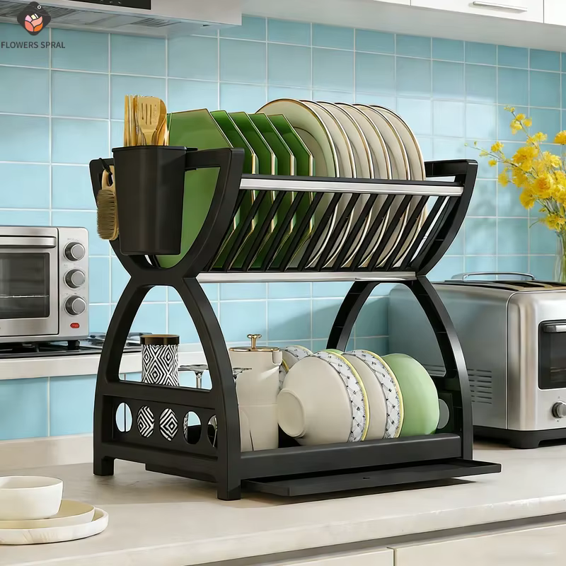 Étagère de rangement pour ustensiles de cuisine
