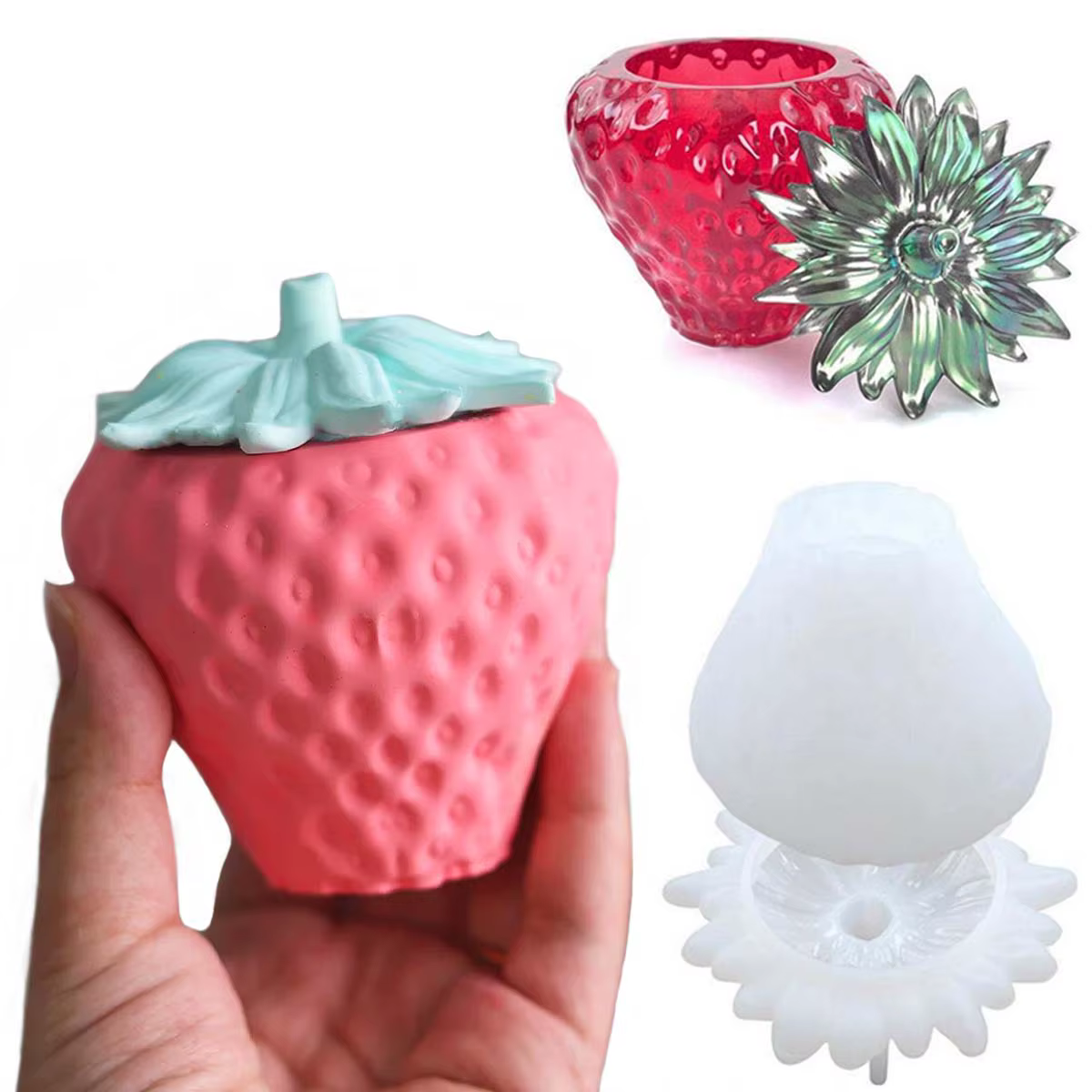 Boîte de rangement de fraises