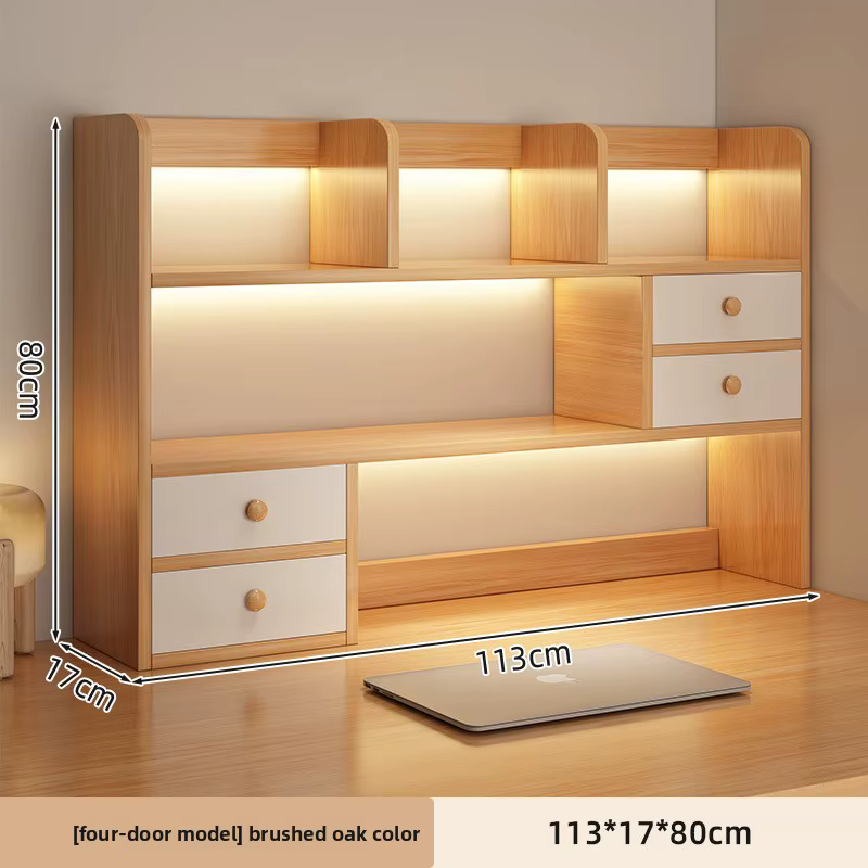 Nouvelle étagère de bureau multi-niveaux pour chambre