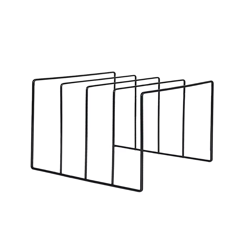 Stockage en fer métallique pour LP Record Rack Book Magzine Holder Desk Record ShelfOrgan