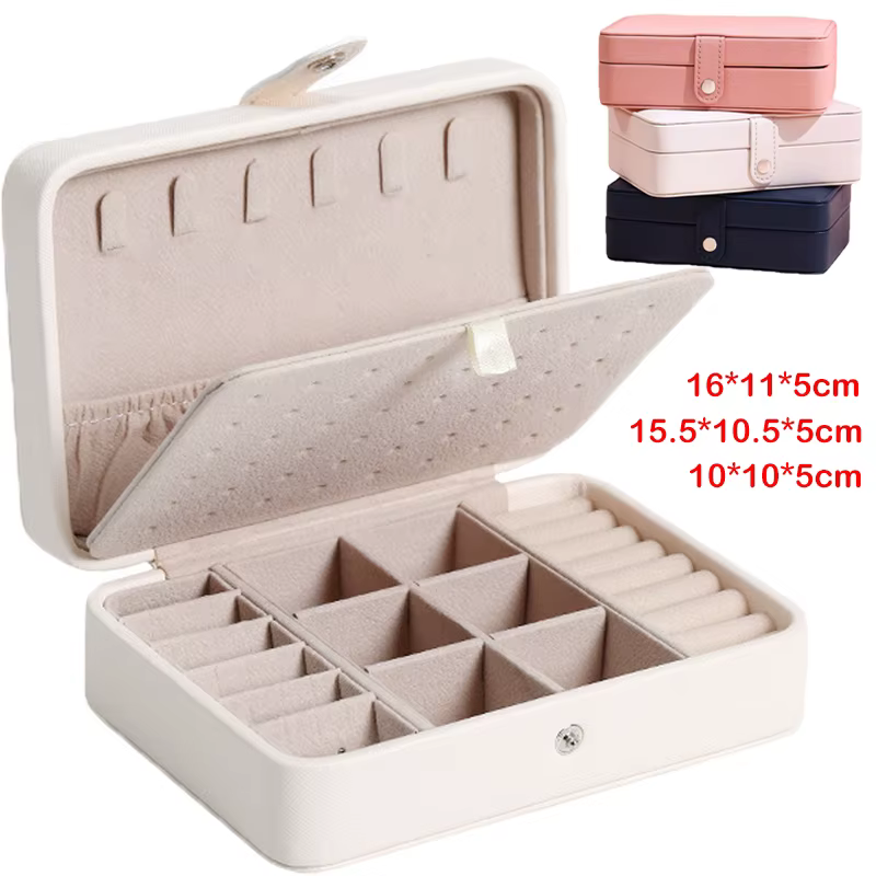 Boîte de rangement de bijoux Portable