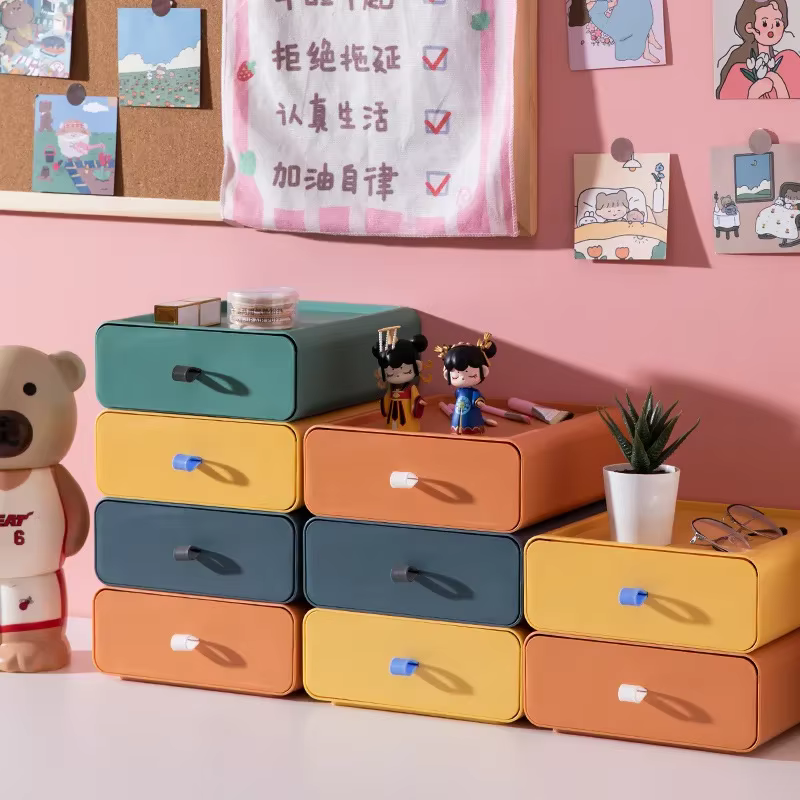 Boîte de rangement de bureau pour cosmétiques
