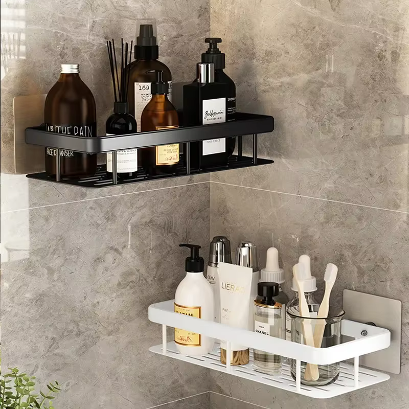 Étagères d'angle de douche en alliage d'aluminium