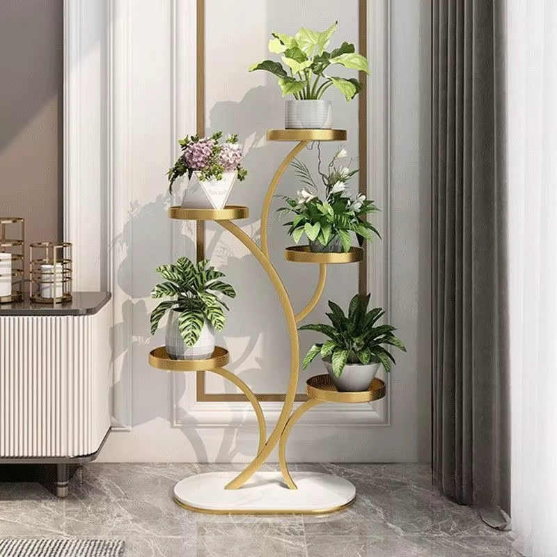 Étagère à plantes en métal
