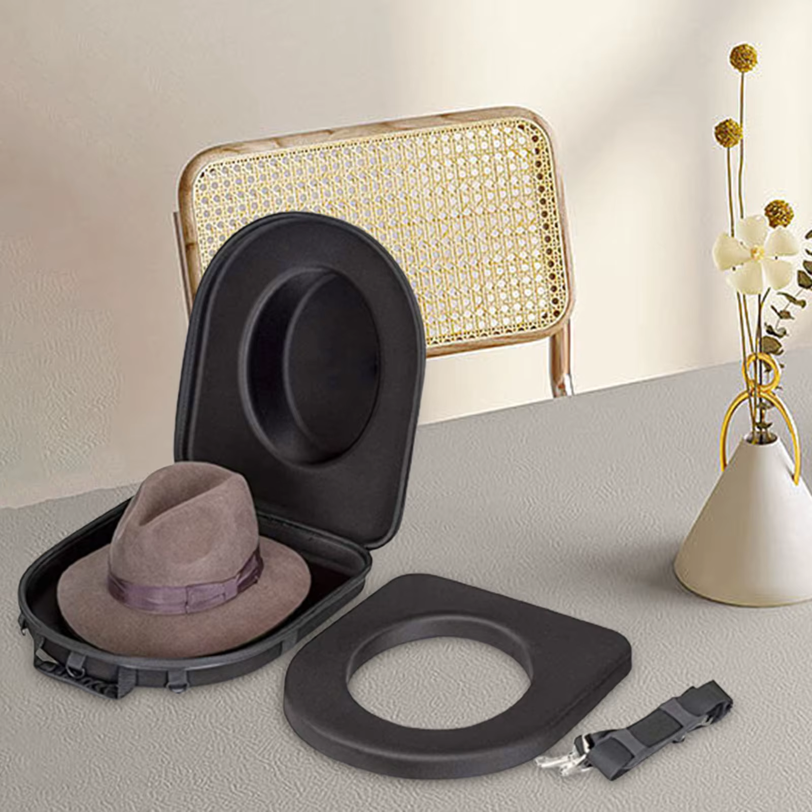 Boîte de rangement pour chapeau de baseball