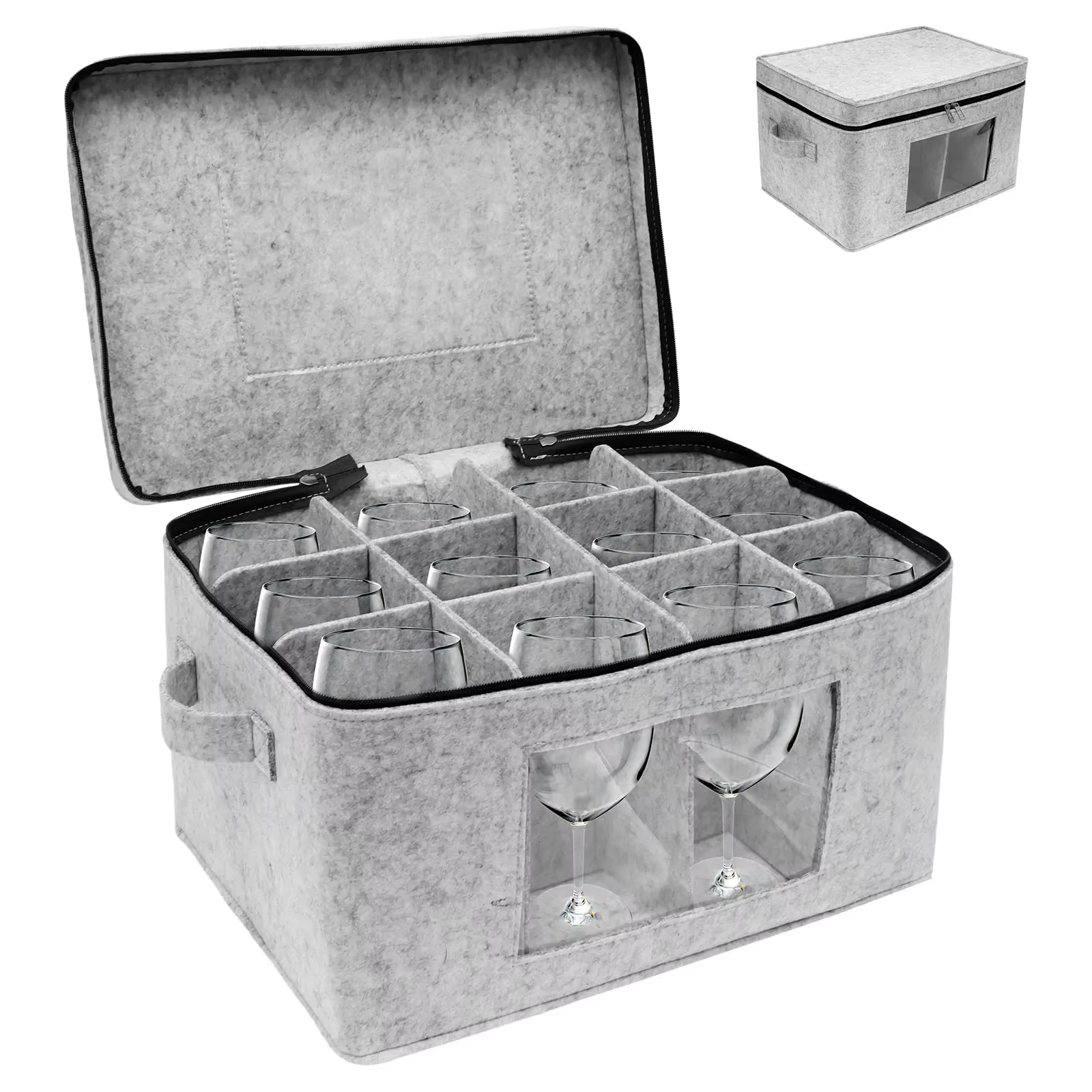 Organisateur de stockage de verres à vin