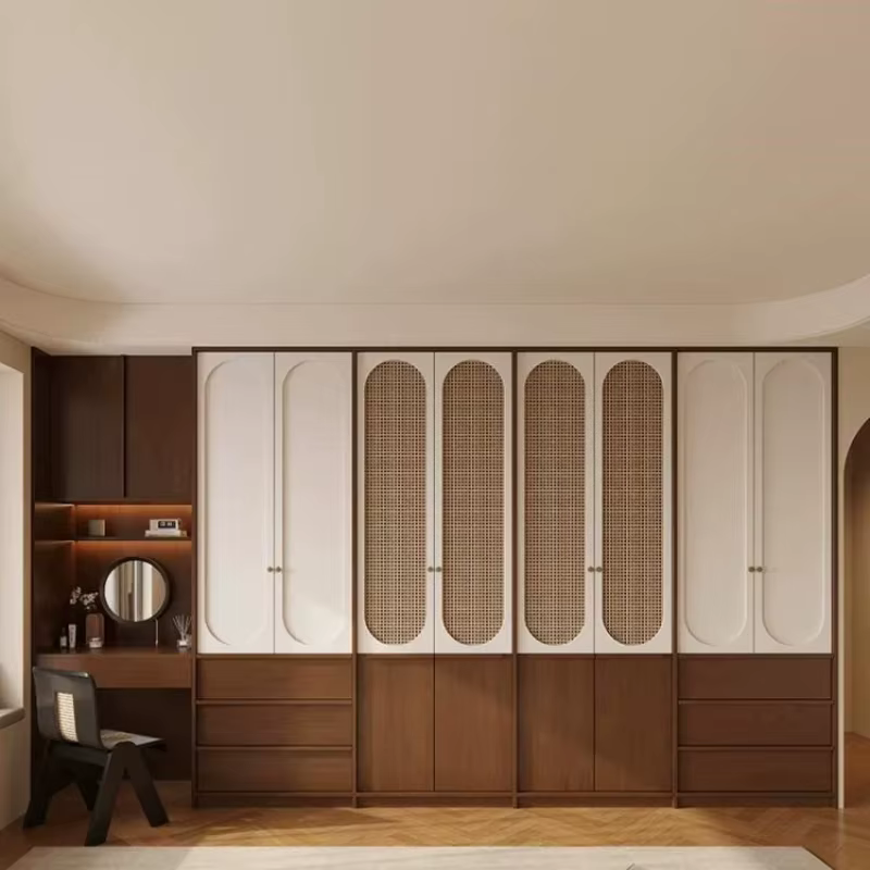 Armoire Rétro Mobile pour Chambre à Coucher