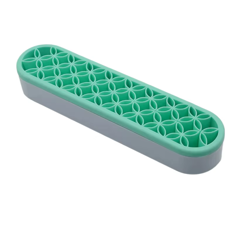 Étagère porte-brosse de maquillage porte-stylo à ongles présentoir support mallette de rangement de brosse organisateur