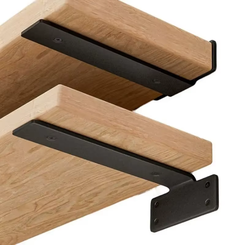 Supports d'étagères flottants en métal