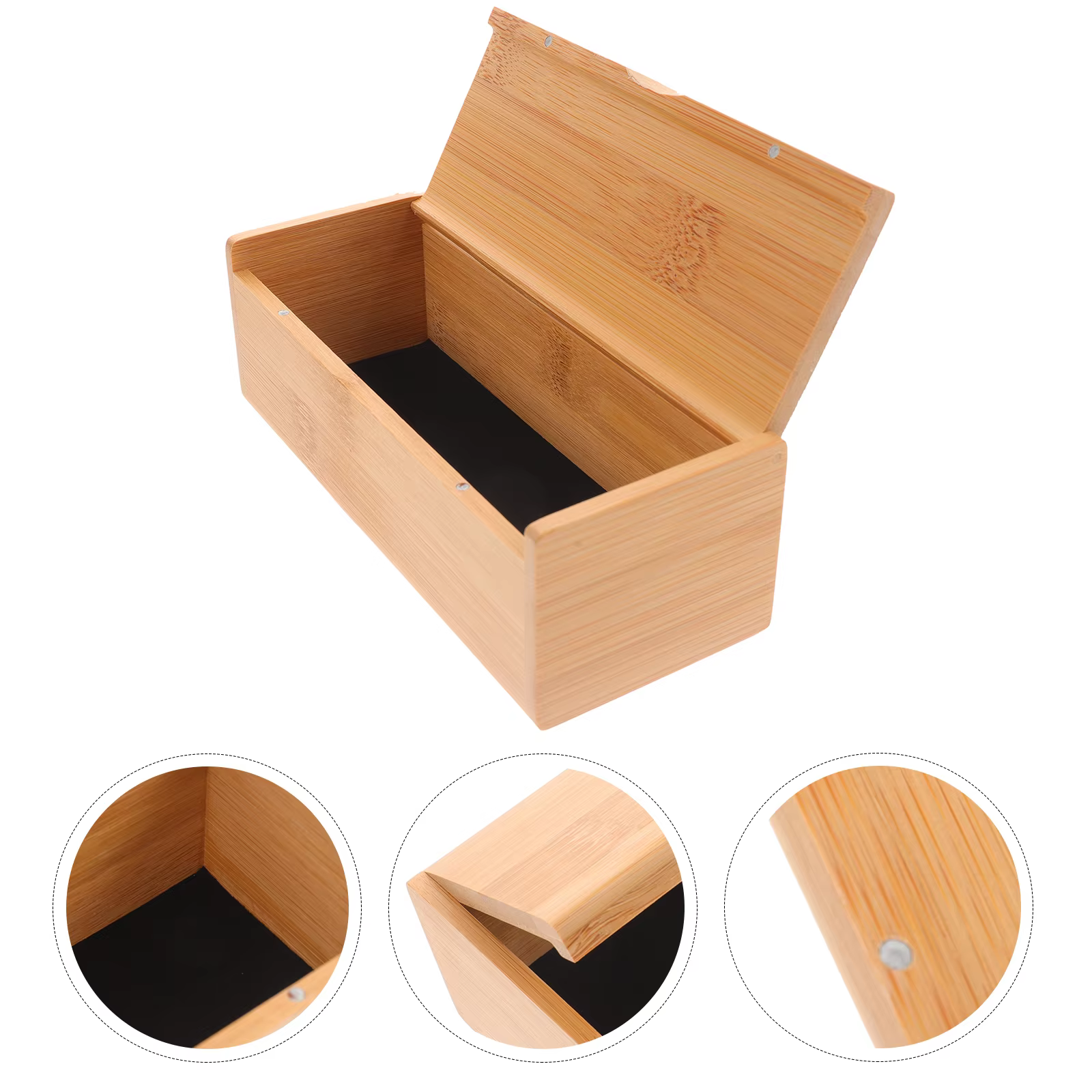 Boîte de rangement en bambou