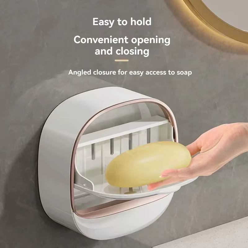 Boîte à savon étanche pour la douche