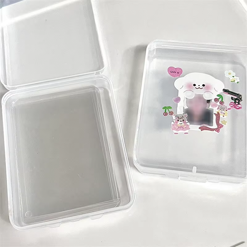 Boîte de Rangement en Plastique Transparent